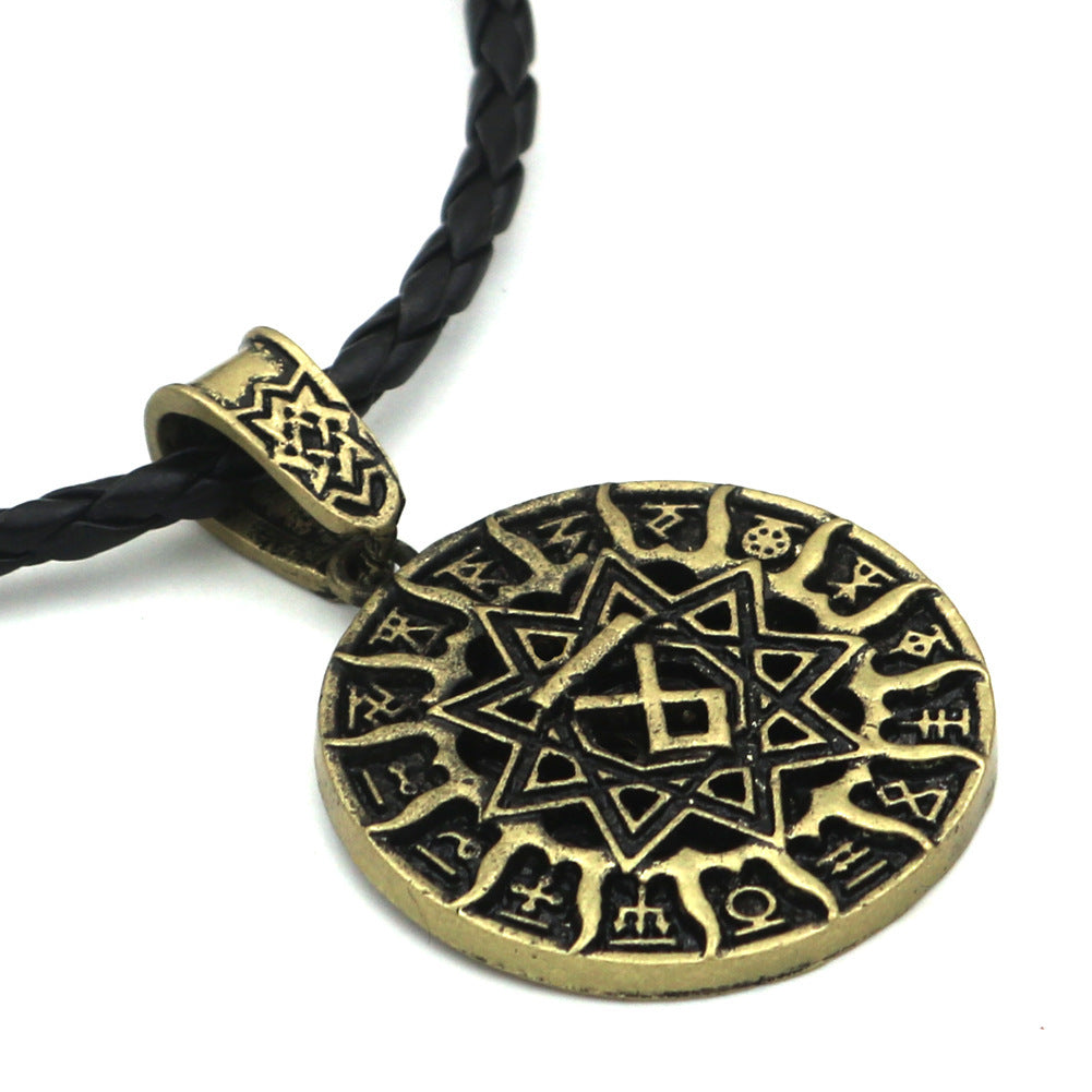 Lunavin ODing Logo Necklace Nordic Myth Lunavin Pendant European And American Popular Ornament